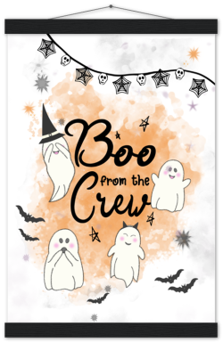 Boo from the Crew Hanger Print